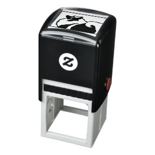 Keeshond Graphics  - Cute Original Dog Art Self-inking Stamp