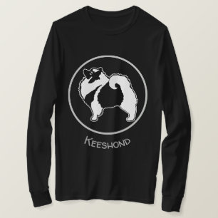 Keeshond Graphics - Cute Original Dog Art T-Shirt