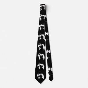 Keeshond Graphics  - Cute Original Dog Art Tie