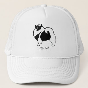 Keeshond Graphics - Cute Original Dog Art Trucker Trucker Hat