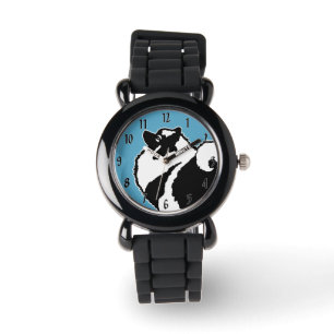Keeshond Graphics - Cute Original Dog Art Watch