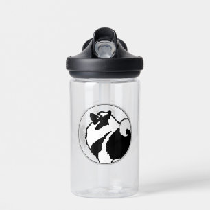 Keeshond Graphics  - Cute Original Dog Art Water Bottle