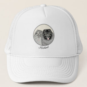 Keeshond Graphics Keeshond Mum and Son Trucker Hat