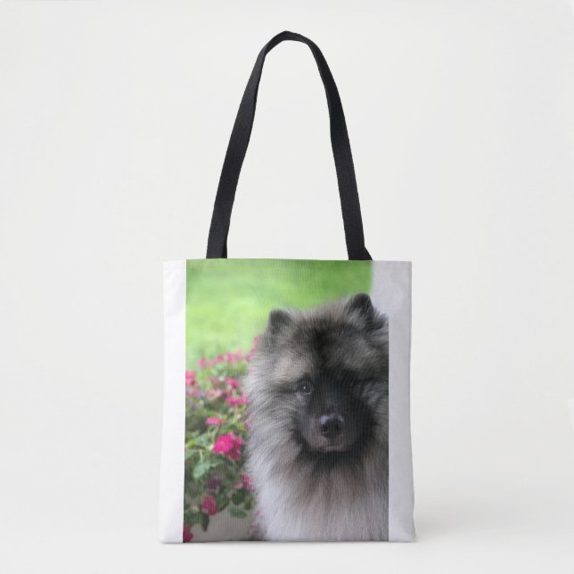 Keeshond--Love! Tote Bag (Front)