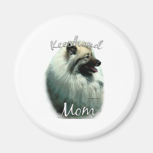 Keeshond Mum 2 Magnet