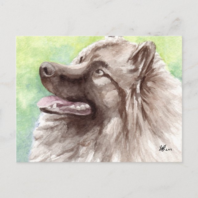 Keeshond Postcards (Front)