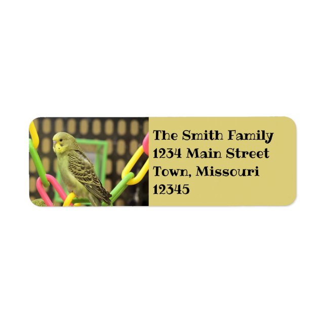 Keet Return Address Label (Front)