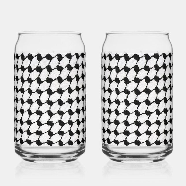 Kefeyeh Design Can Glass Set (Front)
