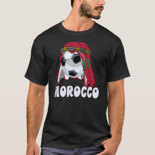 Keffiyeh Ball Morocco Soccer Fans Football T-Shirt