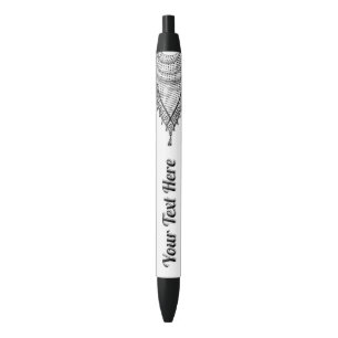 Keffiyeh Palestinian Scarf Traditional Fabric Black Ink Pen