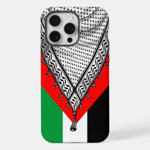 Keffiyeh Palestinian Scarf Traditional Fabric iPhone 15 Pro Max Case