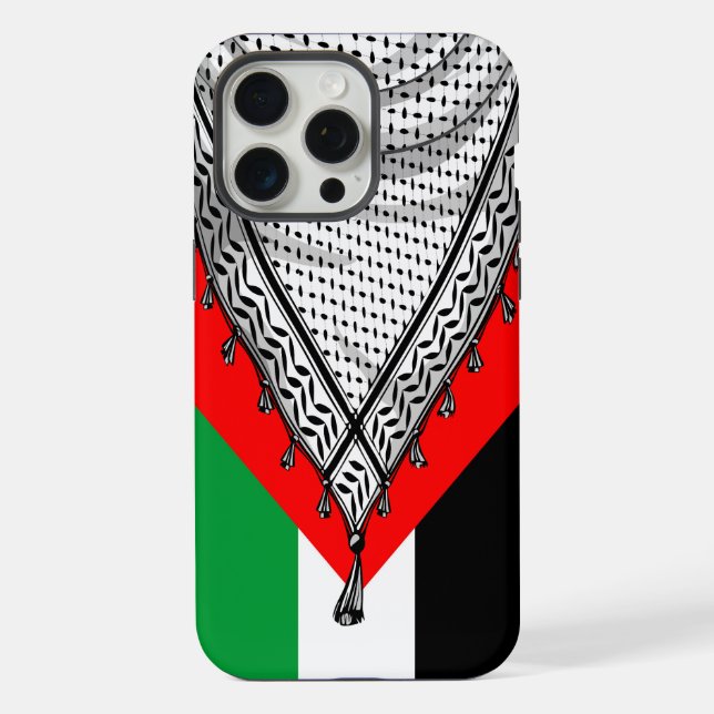 Keffiyeh Palestinian Scarf Traditional Fabric iPhone Case (Back)