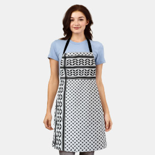 Keffiyeh Symbol of Palestine Resistance Pattern Apron
