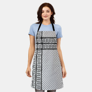 Keffiyeh Symbol of Palestine Resistance Pattern Apron