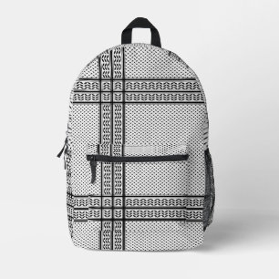 Keffiyeh Symbol of Palestine Resistance Pattern Printed Backpack