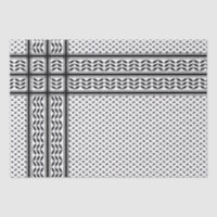Keffiyeh Symbol of Palestine Resistance Pattern