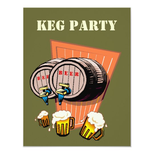 Keg Party Invitations 6