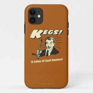 Kegs: 16 Gallons Liquid Happiness Case-Mate iPhone Case