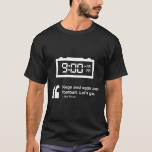 Kegs And Eggs And Football T-Shirt