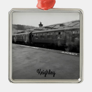 Keighley Steam Railway Metal Ornament