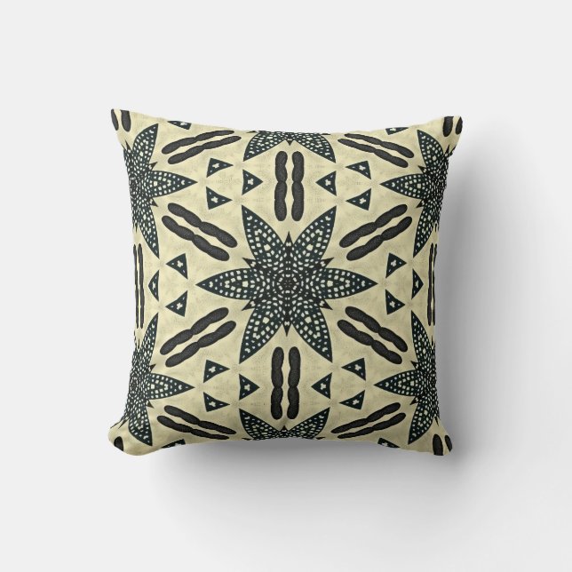 Keiko Echo – Tribal-Inspired Throw Pillow (Front)