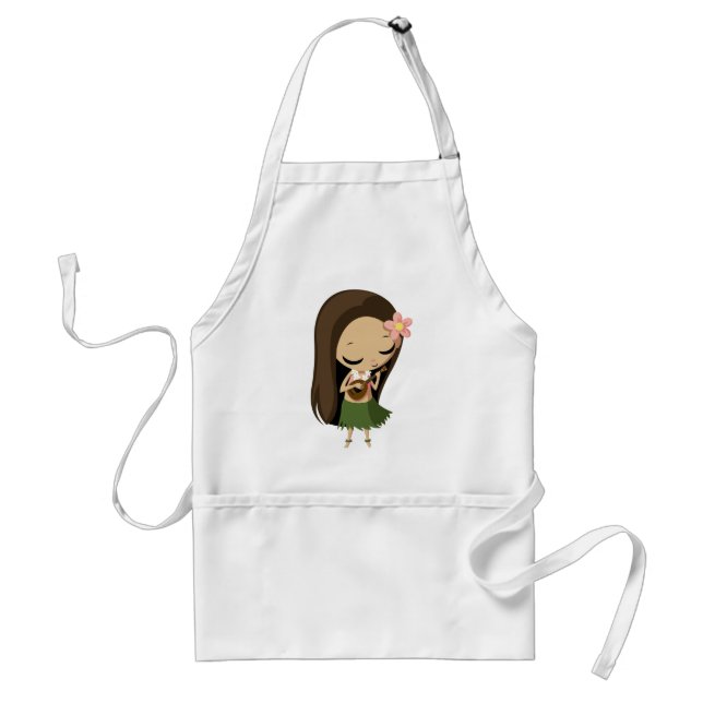 Keilana the Hula Girl Standard Apron (Front)