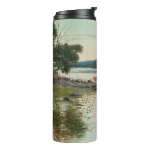 Keinänen’s Lake View art tumbler