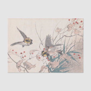 Keinen Kachō Gafu, Pl.27 by Imao Keinen Tissue Paper