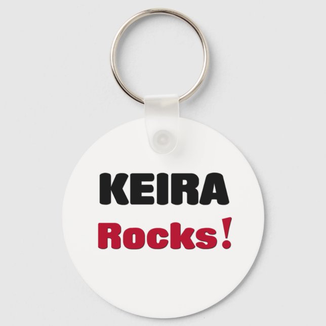 Keira Rocks Key Ring (Front)