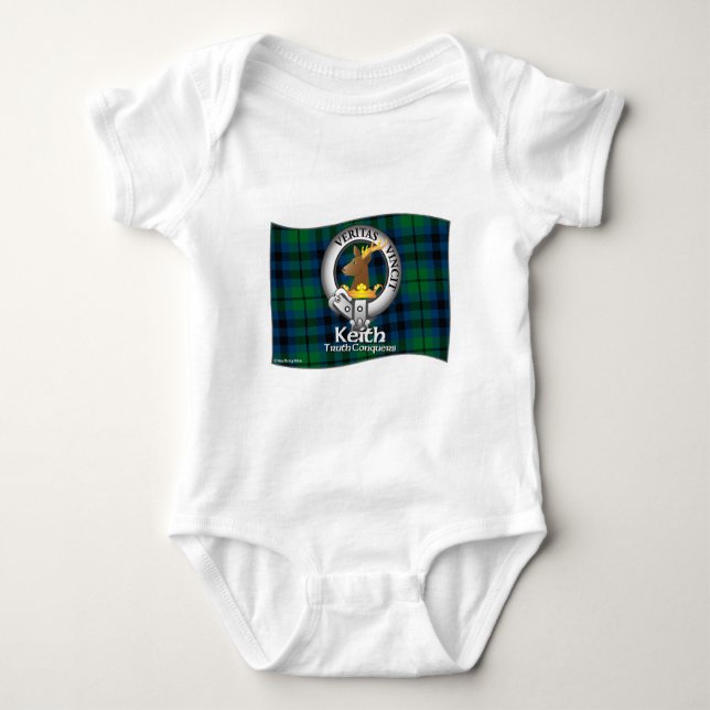 Keith Clan Baby Bodysuit (Front)