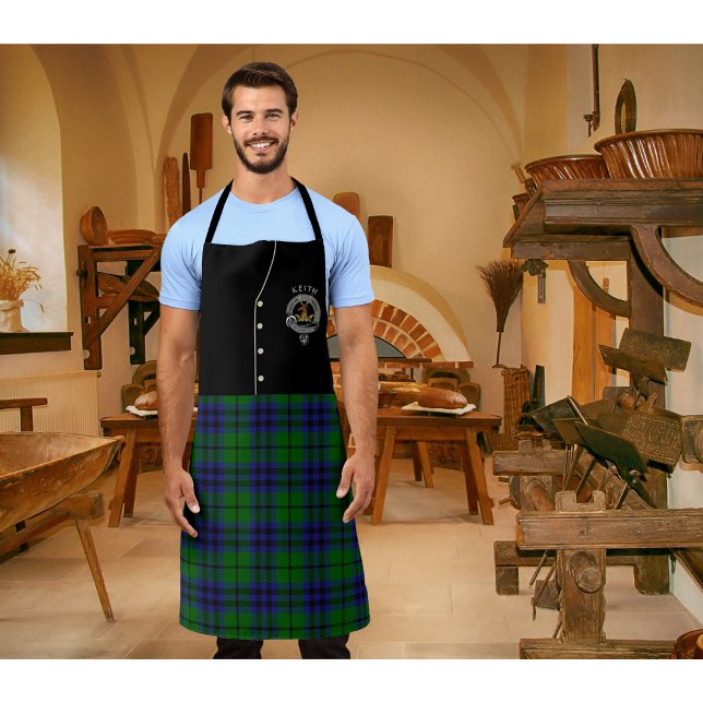 Keith Clan Badge & Tartan Kilt Apron (Creator Uploaded)