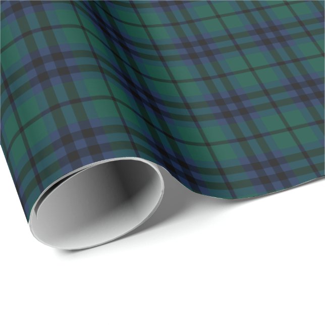 Keith Clan Modern Tartan Wrapping Paper (Roll Corner)