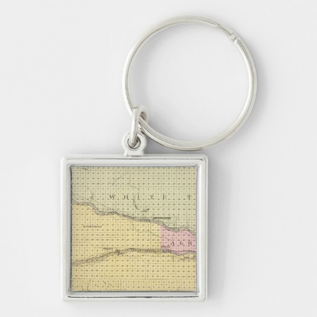 Keith County, Nebraska Key Ring (Front)