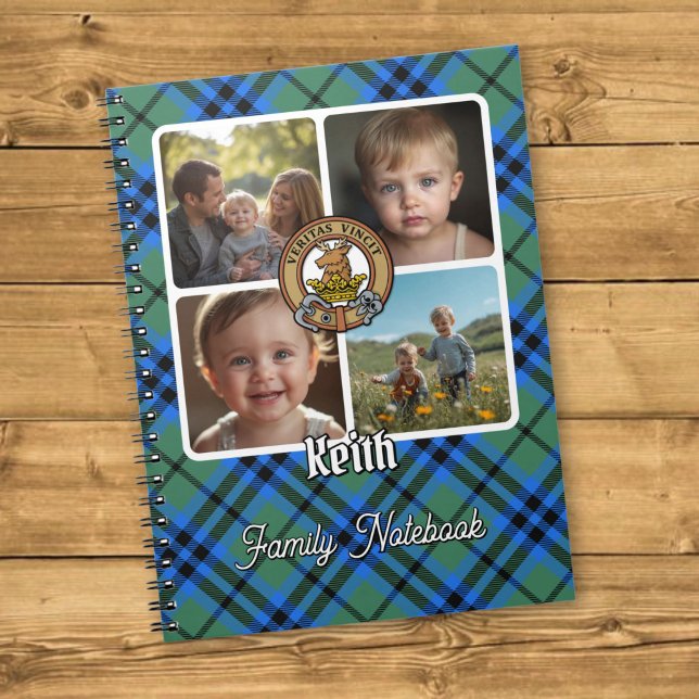 Keith Family Photo Collage Notebook (Creator Uploaded)