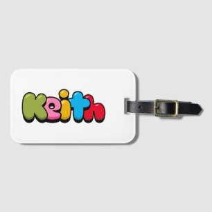 Keith Luggage Tag