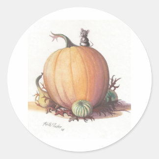 keith pictures classic round sticker