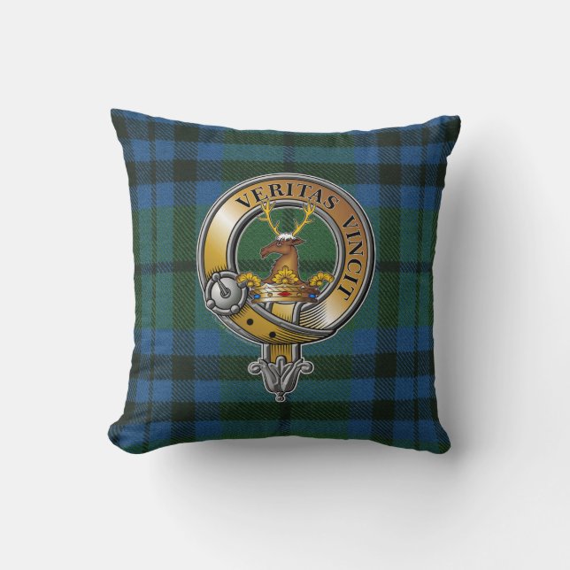 Keith Tartan & Badge Cushion (Front)
