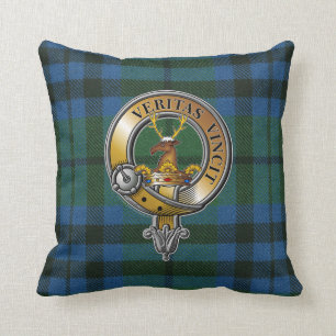 Keith Tartan & Badge Cushion