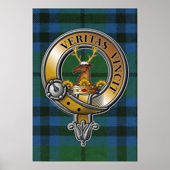 Keith Tartan & Badge Poster (Front)