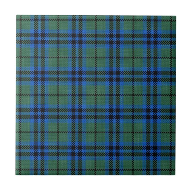 Keith Tartan Ceramic Tile (Front)