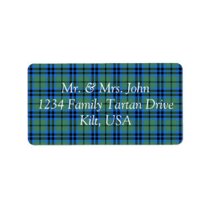Keith Tartan Label