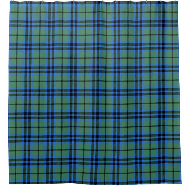 Keith Tartan Shower Curtain (Front)
