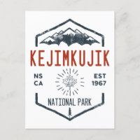 Kejimkujik National Park Canada Vintage Distressed
