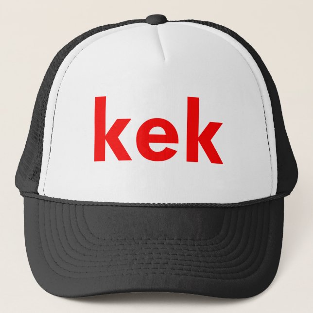 kek trucker hat (Front)