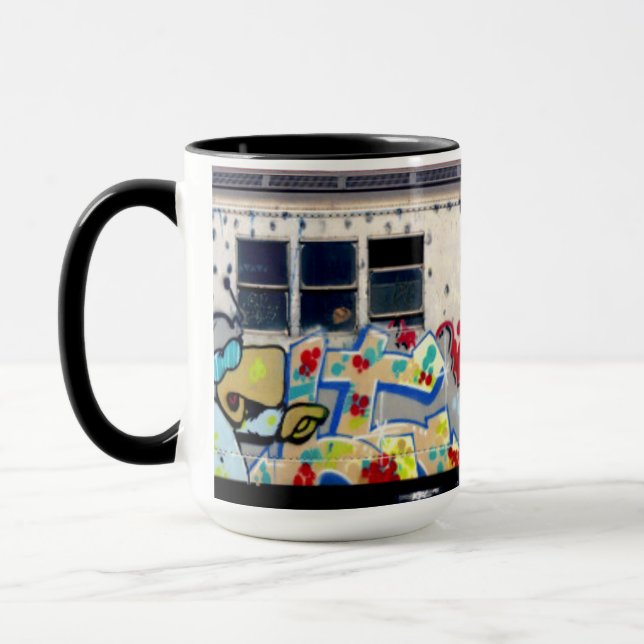 Kel139 Classic Graffiti Dealt-Kel-Henry Mug (Left)