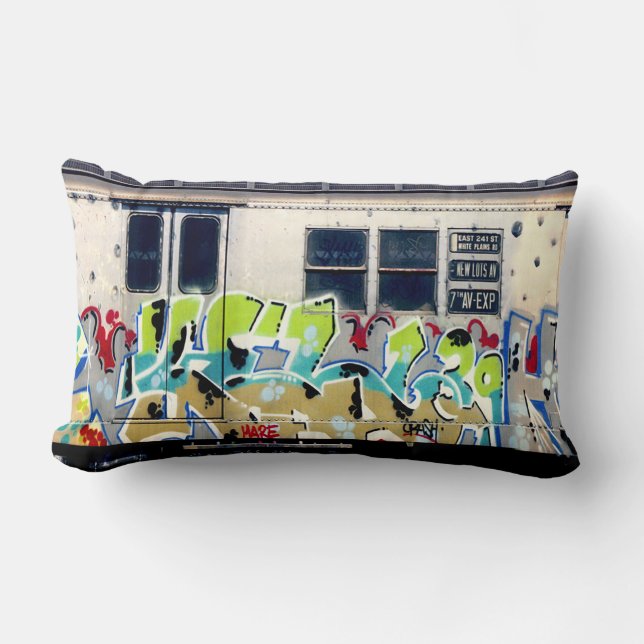 Kel1st Classic Graffiti Lumbar Pillow (Front)