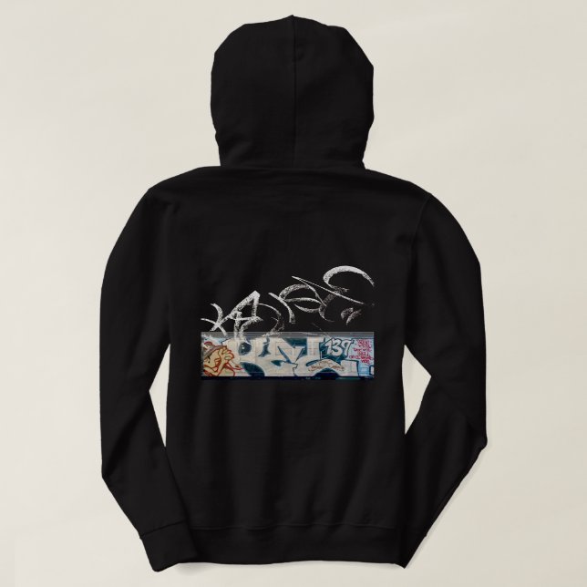 Kel1st Classic Graffiti Women's Subway Hoodie (Design Back)