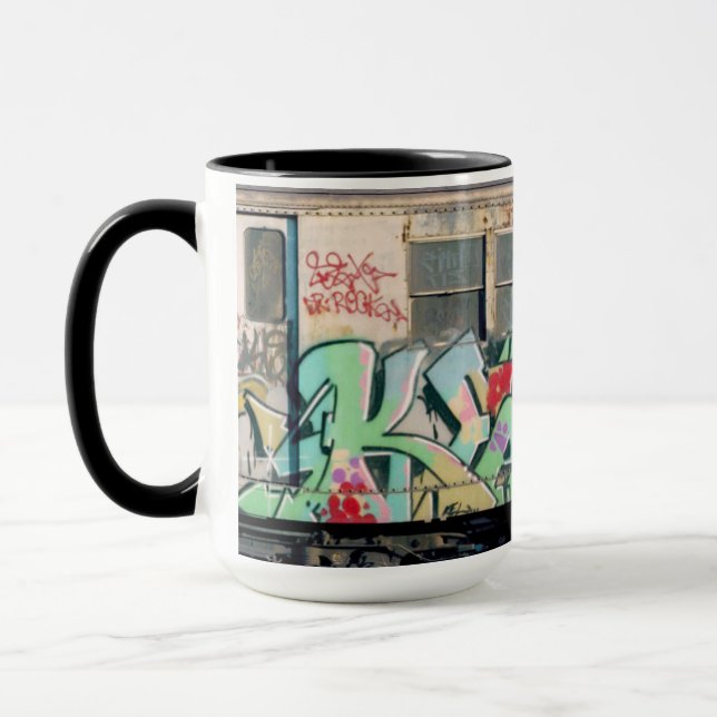 Kel1st Classic Tall Spirit of Broadway Train Mug (Left)