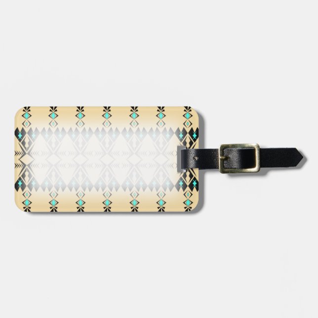 Kele ~ Sparrow Luggage Tag (Front Horizontal)