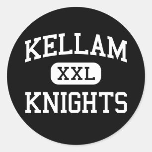 Kellam - Knights - High - Virginia Beach Virginia Classic Round Sticker